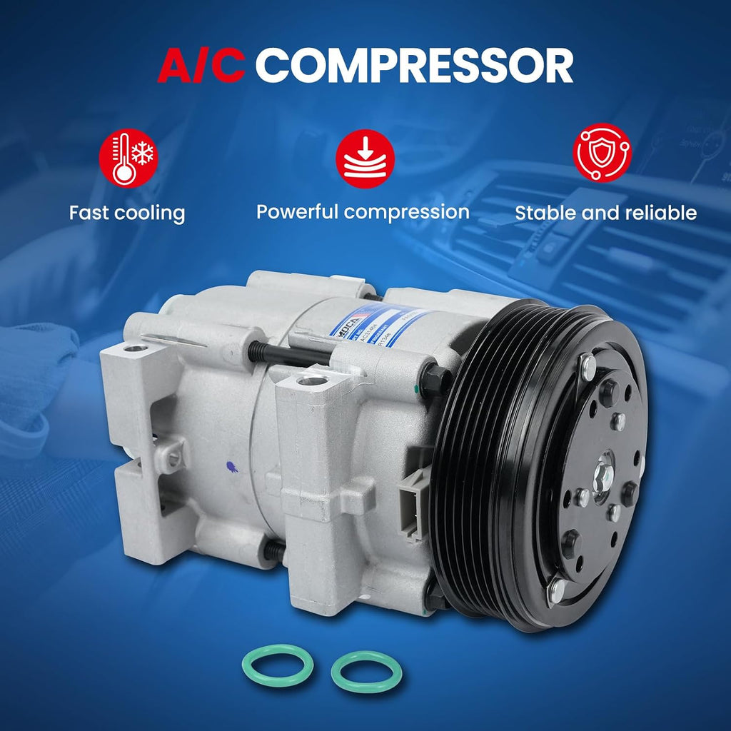 MOCA CO101410C AC Compressor 1994-2004 for Ford Mustang 3.8L