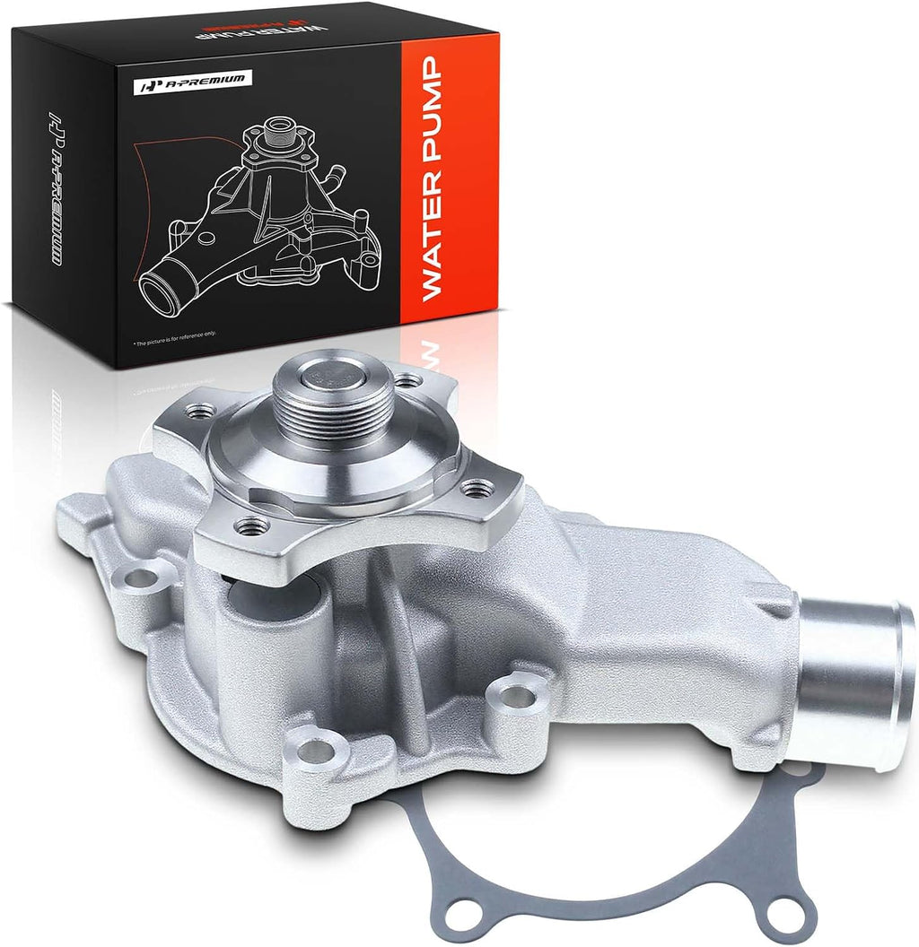A-Premium Engine Aluminum Water Pump (6Cyl 4.0L) Compatible with Jeep