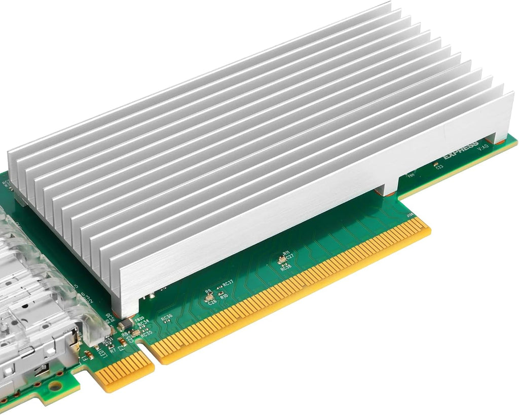 Vogzone for E810-XXVDA4 Network Adapter, 25GbE 4X SFP28 PCIe 4.0 x16 NIC