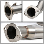 Auto Dynasty 4" Rolled Catback Exhaust System For 2005-2010 Chevy Cobalt