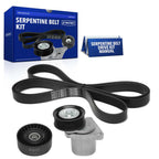 JC Whitney Engine Serpentine Drive Belt Kit
