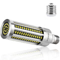 60W Corn LED Light Bulb Fanless (200 Watt Metal Halide/HID/HPS Replacement) E26/E39 Large Mogul Base LED Lamp 5000K