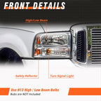 for 2005-2007 Ford Super Duty Headlights