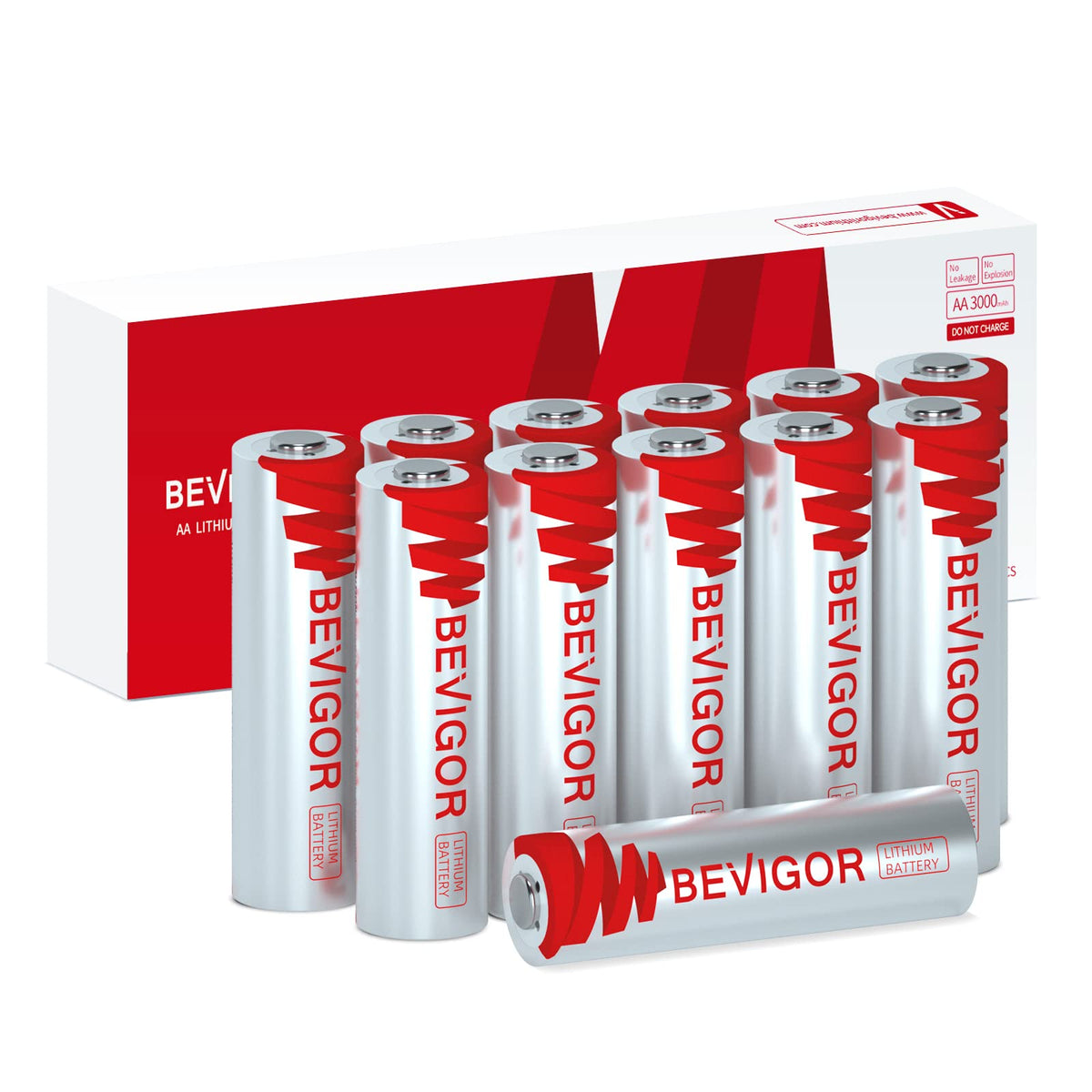 AA Lithium Batteries for Blink Camera, 12 Pack, 1.5V