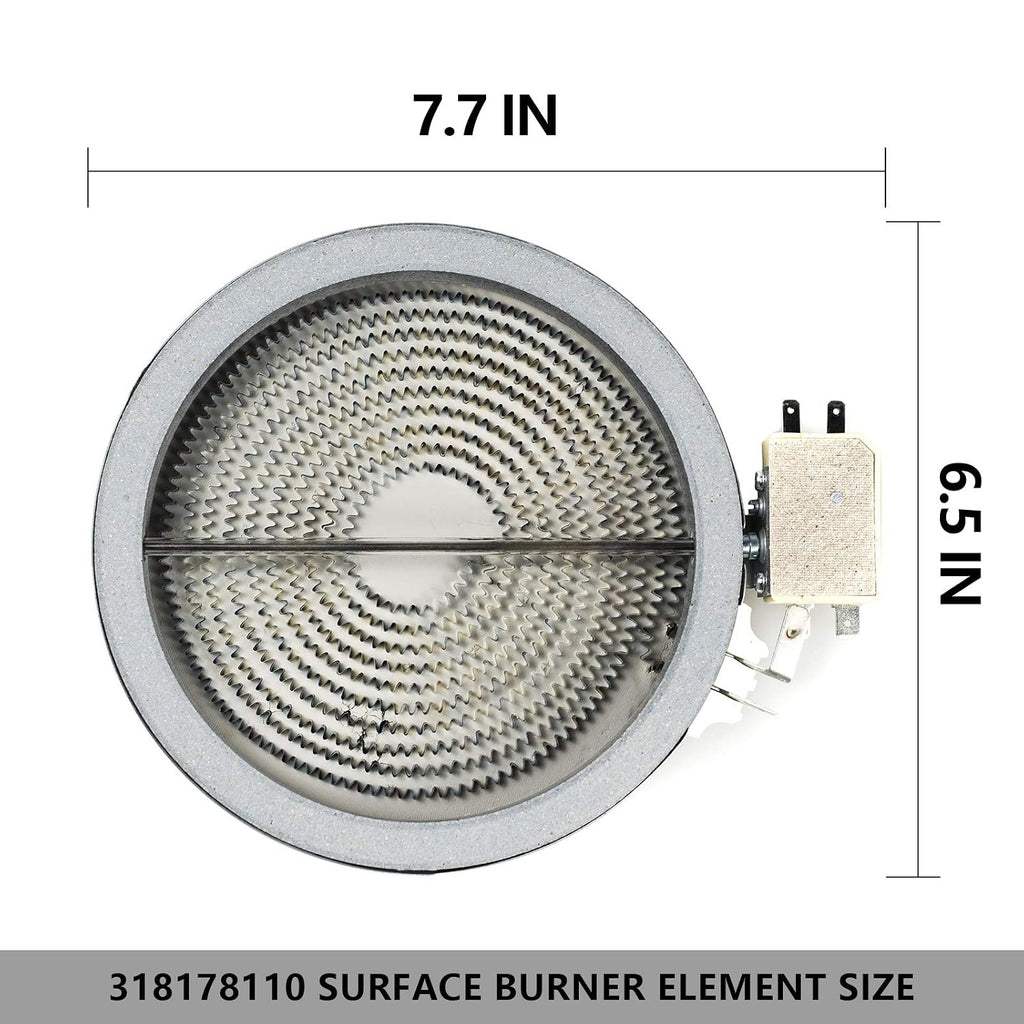 318178110 Surface Burner Element Replacement for Frigi-daire 6" Range