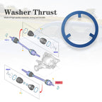 FR3Z-7G273-A Rear Axle Thrust Washer Replacement for Mustang