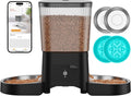 Automatic Cat Feeder for 2 Cats,2.4G/5G WiFi APP Control