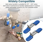 Rk34-Bvhd 3/4" Inch Ball Valve Handle Replacement