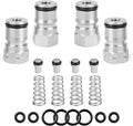 2 Pair Ball Lock Keg Post 19/32’’-18 Cornelius Corny Keg Connectors | Ball Lock Keg Fittings With Seal O-Rings