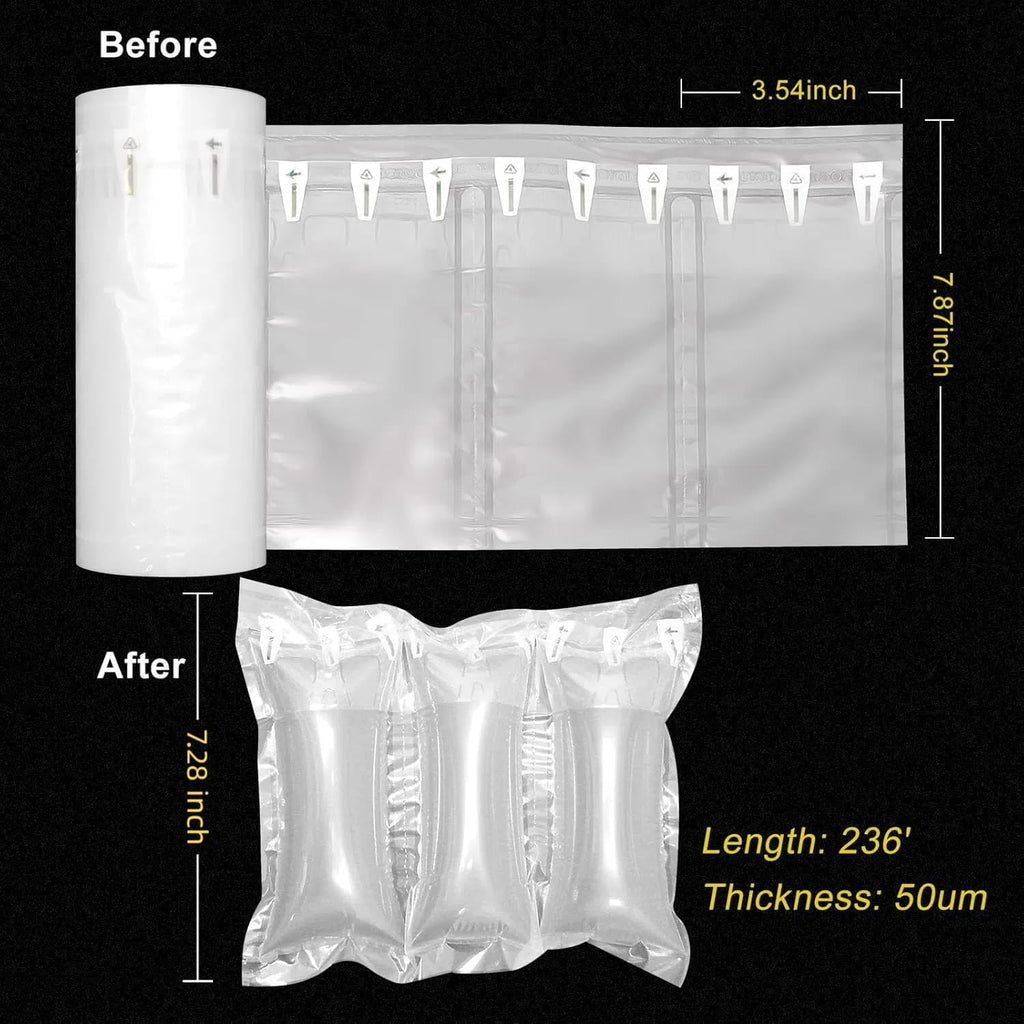 Air Pillows for Shipping with Pump 800 Count Packaging Air Bags Inflatable Shipping Supplies Box Filler Packing