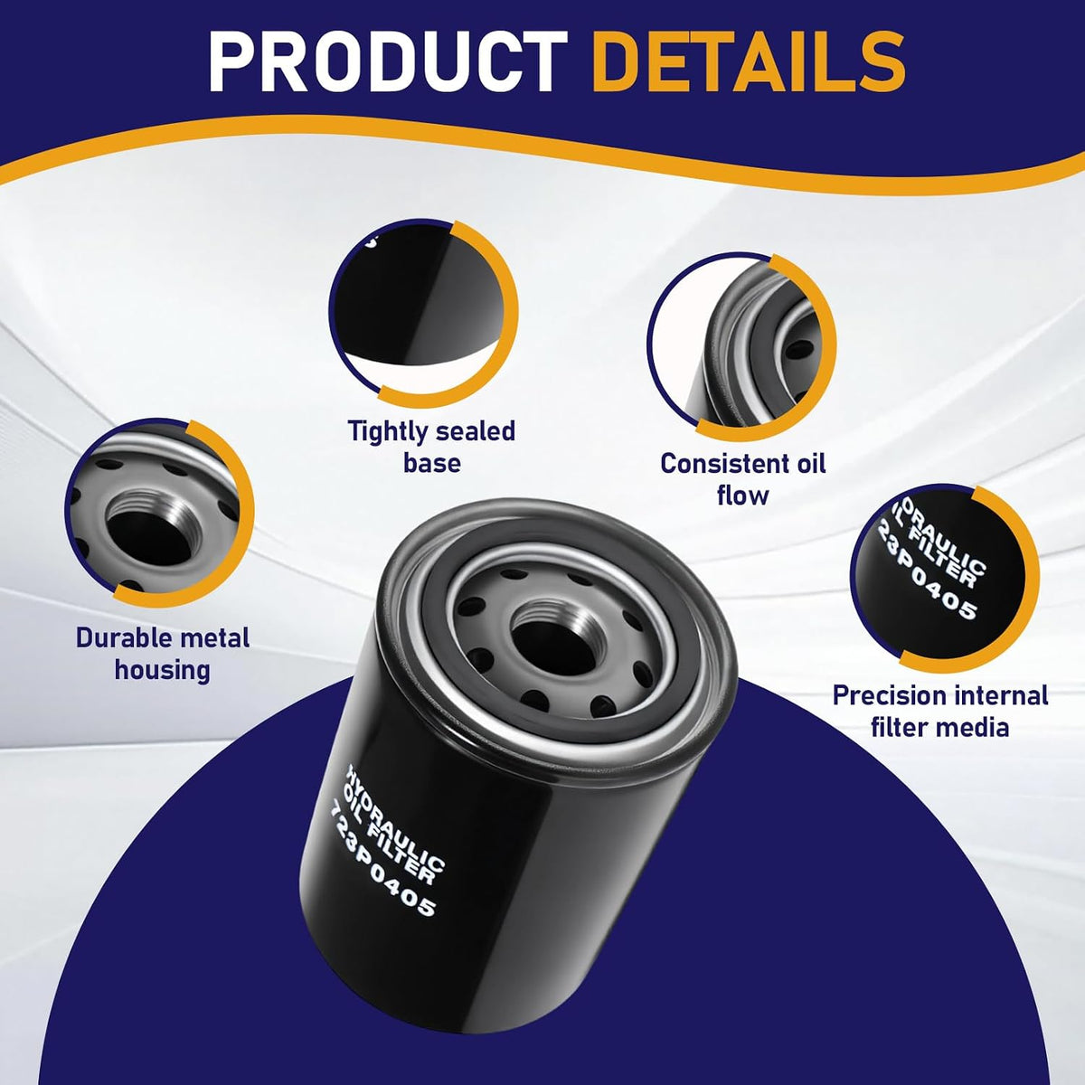 723P0405 Hydraulic Filter for Log Splitter Compatible with MTD Troy-Bilt