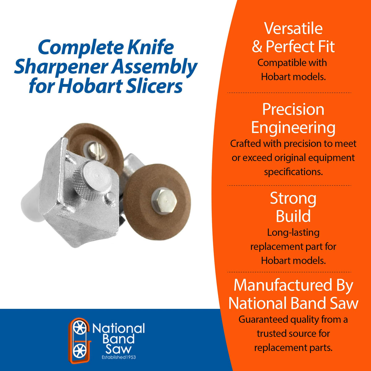 National Band Saw - Knife Sharpener Assembly - 122794-4 - Hobart