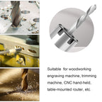 MEIGGTOOL 1/2 Inch Shank Router Bit Extension Collets ER20M Extender Chuck Converter Adapter, Convert 1/2-Inch & 1/4-Inch Shank Bits for CNC Engraving Machine and Milling Lathe Tool Workholding