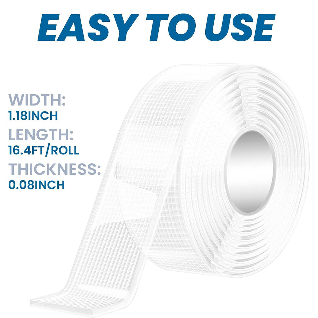 Nano Tape Tear by Hand, Double Sided Mounting Tape 1.18" x 16.4Ft