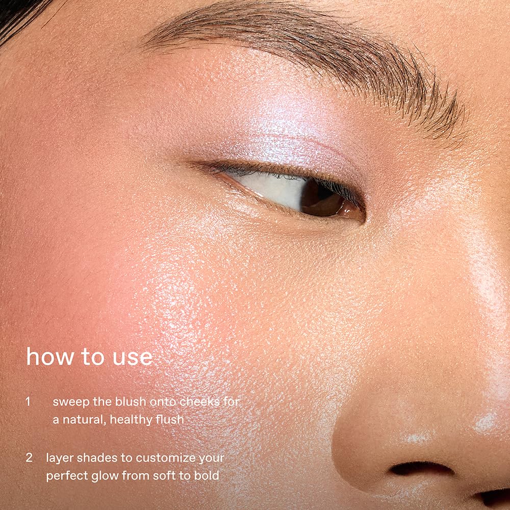 Wicked: For Good | Cherry Blossom Blush Palette | Blendable, Creamy Formula Blurs and Perfects Skin | Blendable
