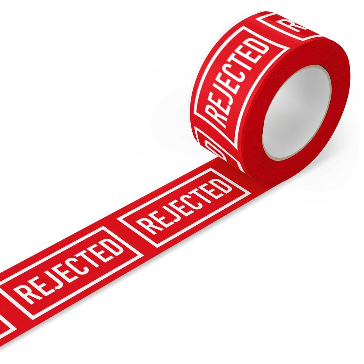 Warning Label Tape for Shipping, Caution Packaging Tape Roll for Parcel, Package, Cardboard, Boxes, HotMelt Sealing
