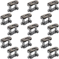 OIIKI 15 Pack #50 Roller Chain Connecting Links