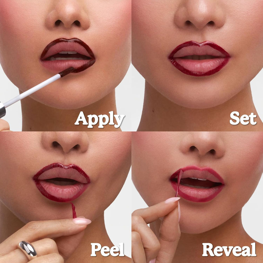 Lip Liner STAY-N Peel Off Lip Stain, Longwear, Low Key | Water-resistant, transfer & smudge-proof, lip tint with