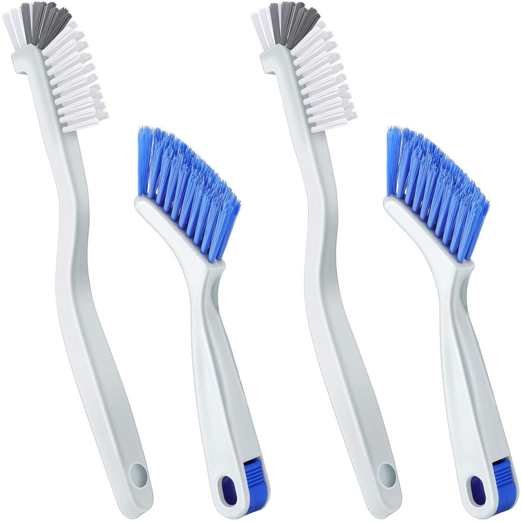 4 Pieces Cleaning Brush Sets Small Scrub Brush Household Use for Cleaning Bottle Sink Kitchen Sink Corner Dish Edge