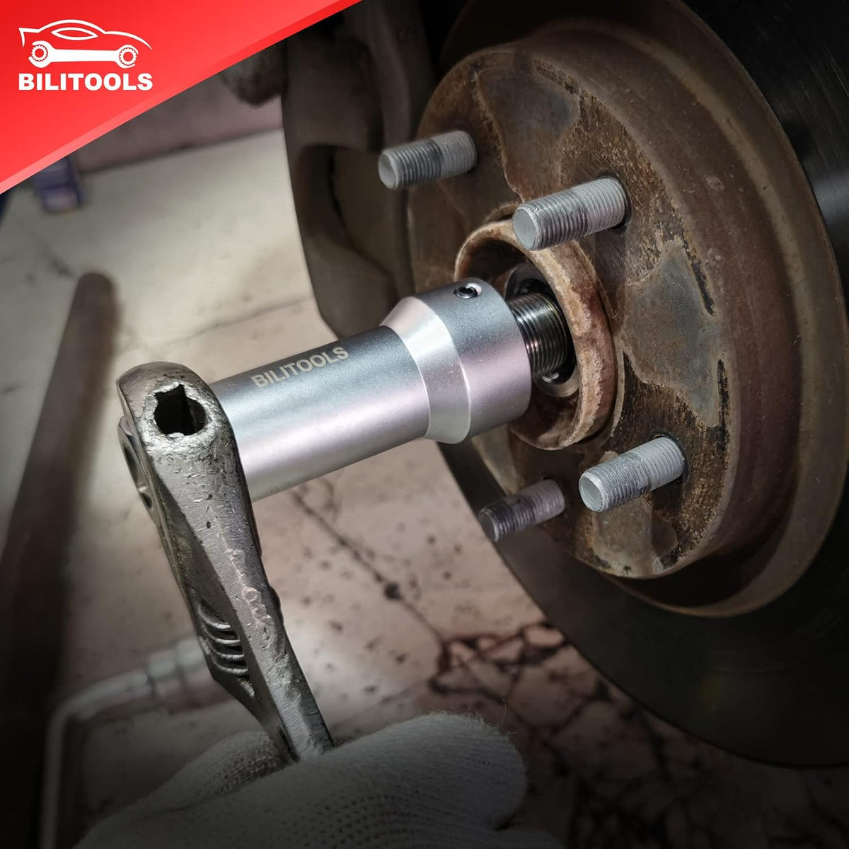 BILITOOLS 10-Piece Axle Spindle and Wheel Stud Thread Chaser Set