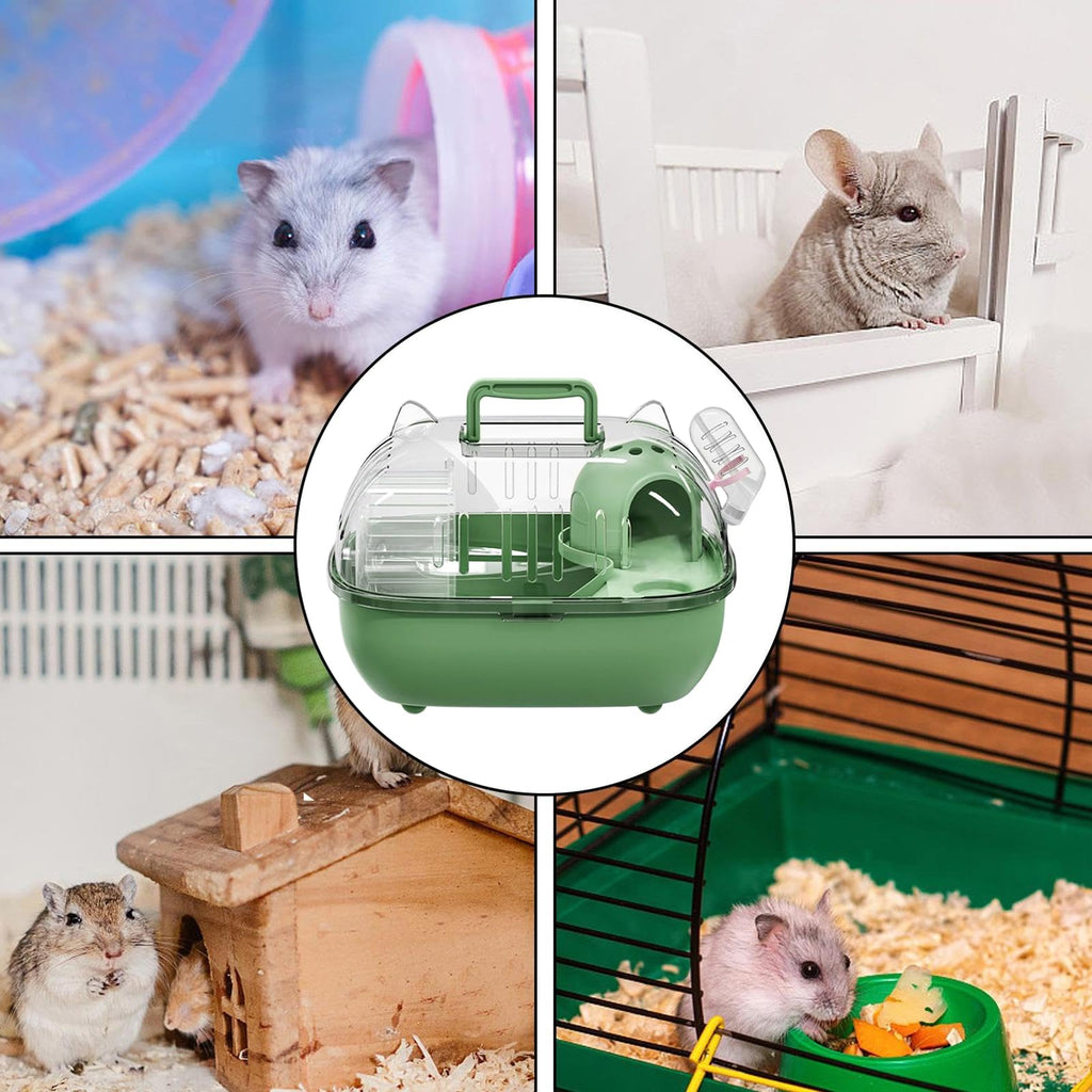 Small Pet Carrier Outing Cage with Transparent Cover