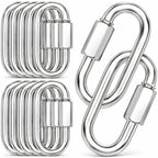 30PCS Heavy Duty Quick Link, 3.5IN Quick Chain Link, Silver
