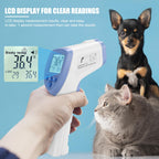 Veterinary Infrared Thermometer, Non Contact for Livestock & Pets