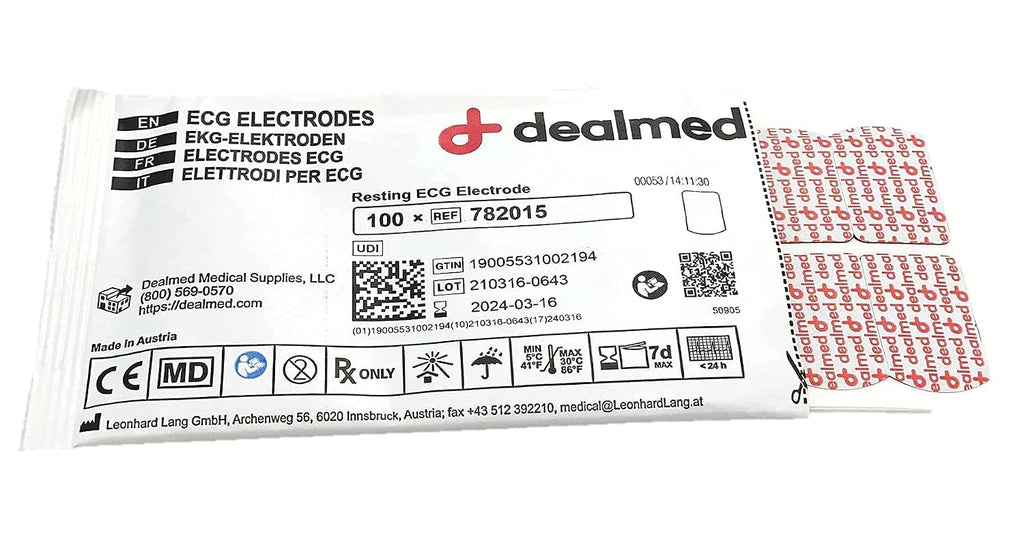 Resting ECG Electrodes - Self Adhesive for EKG, 1000 Count