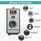 AC Motor Speed Controller, Variable Speed Regulator for Fan & Power Tools