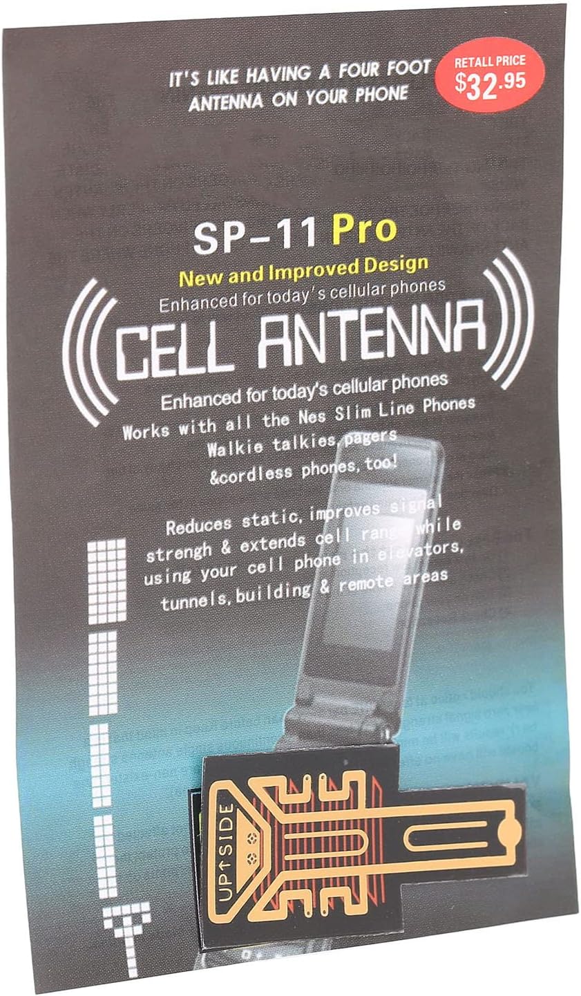 Portable Cell Phone Signal Booster, 5-Pack Adhesive Boosters for Elevators, Cars, Remote Locations