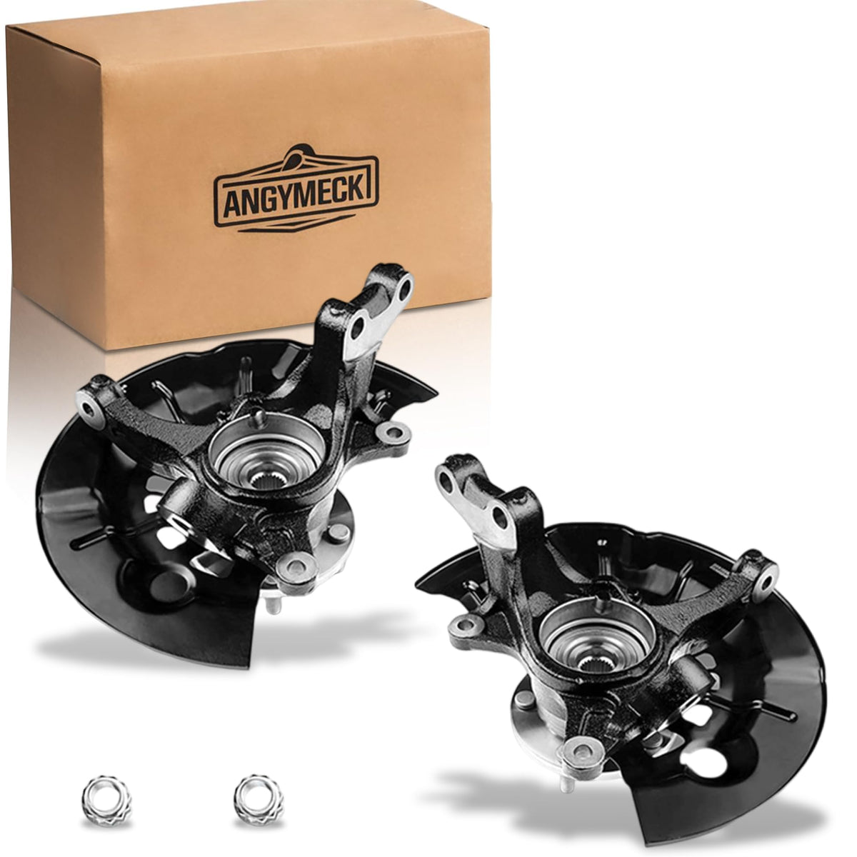 AngyMeck Front Steering Knuckle Wheel Bearing Hub Assembly For Toyota Camry