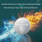 40 pcs Pack CR2025 3v Lithium Button Cell Coin 2025 Battery | Long-Lasting CR2025 batteries