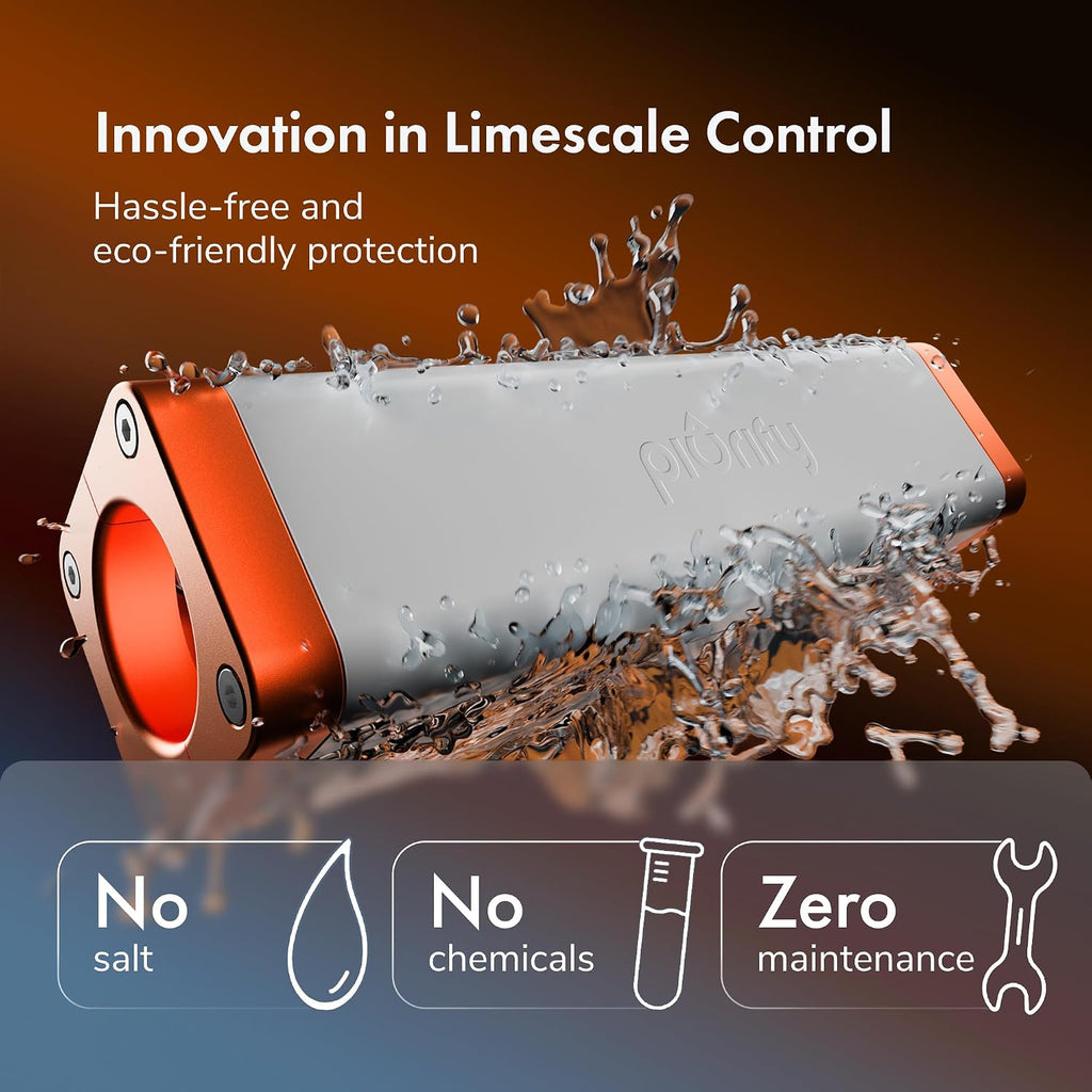 Over-Pipe Whole House Electronic Water Descaler System