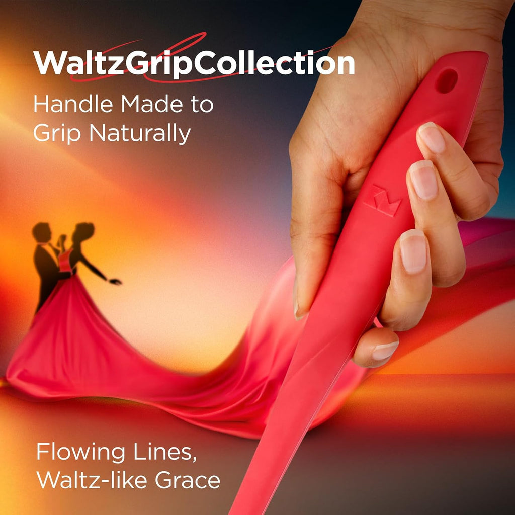 WaltzGrip Platinum Silicone Basting Pastry Brush: Set of 2 Heat-Resistant Brushes Utensils for Cooking, Baking