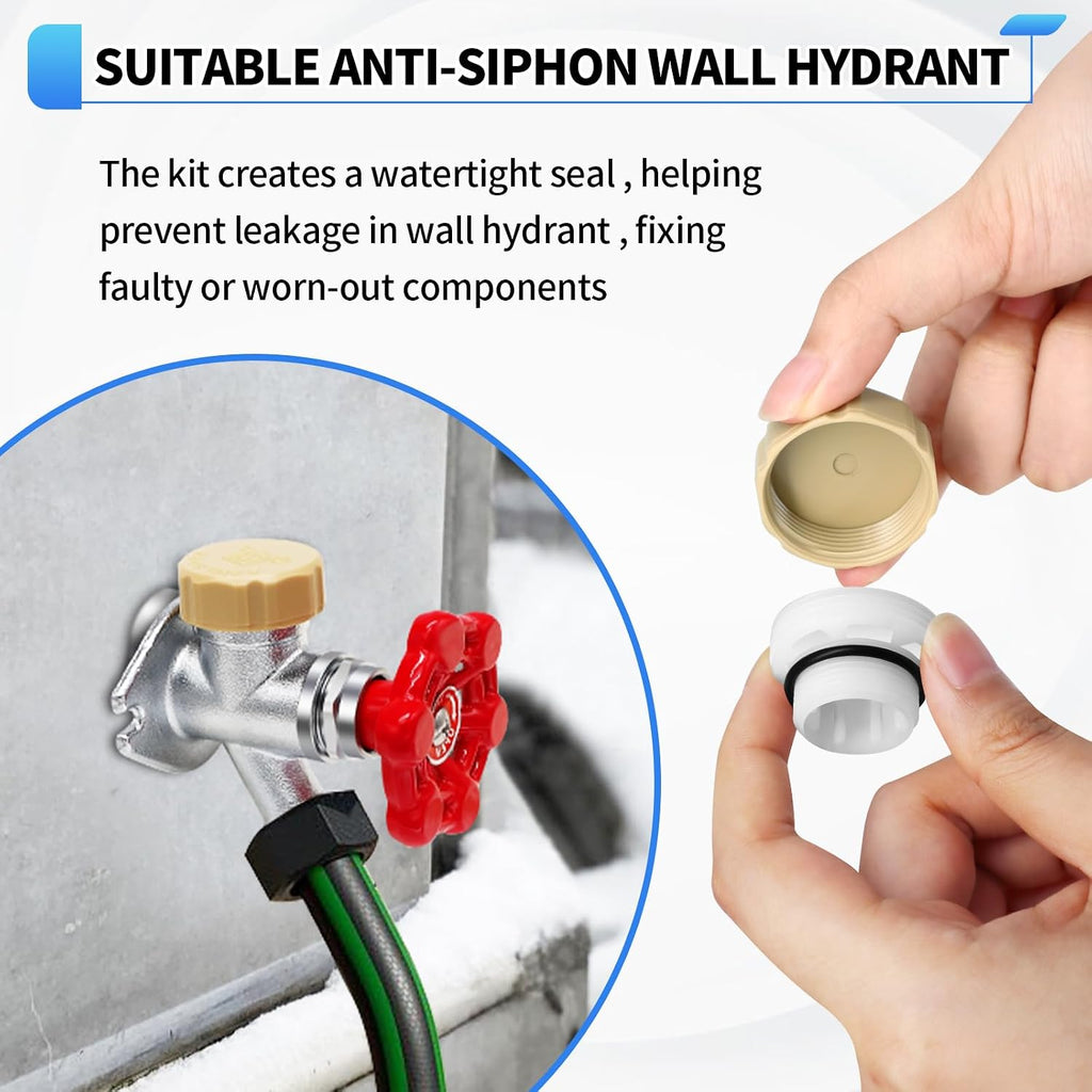 Outdoor Faucet Repair Kit, ASSE 1019-A Vacuum Breaker Outside Faucet Repair Kit, Hose Bib Spigot Repair Kit for