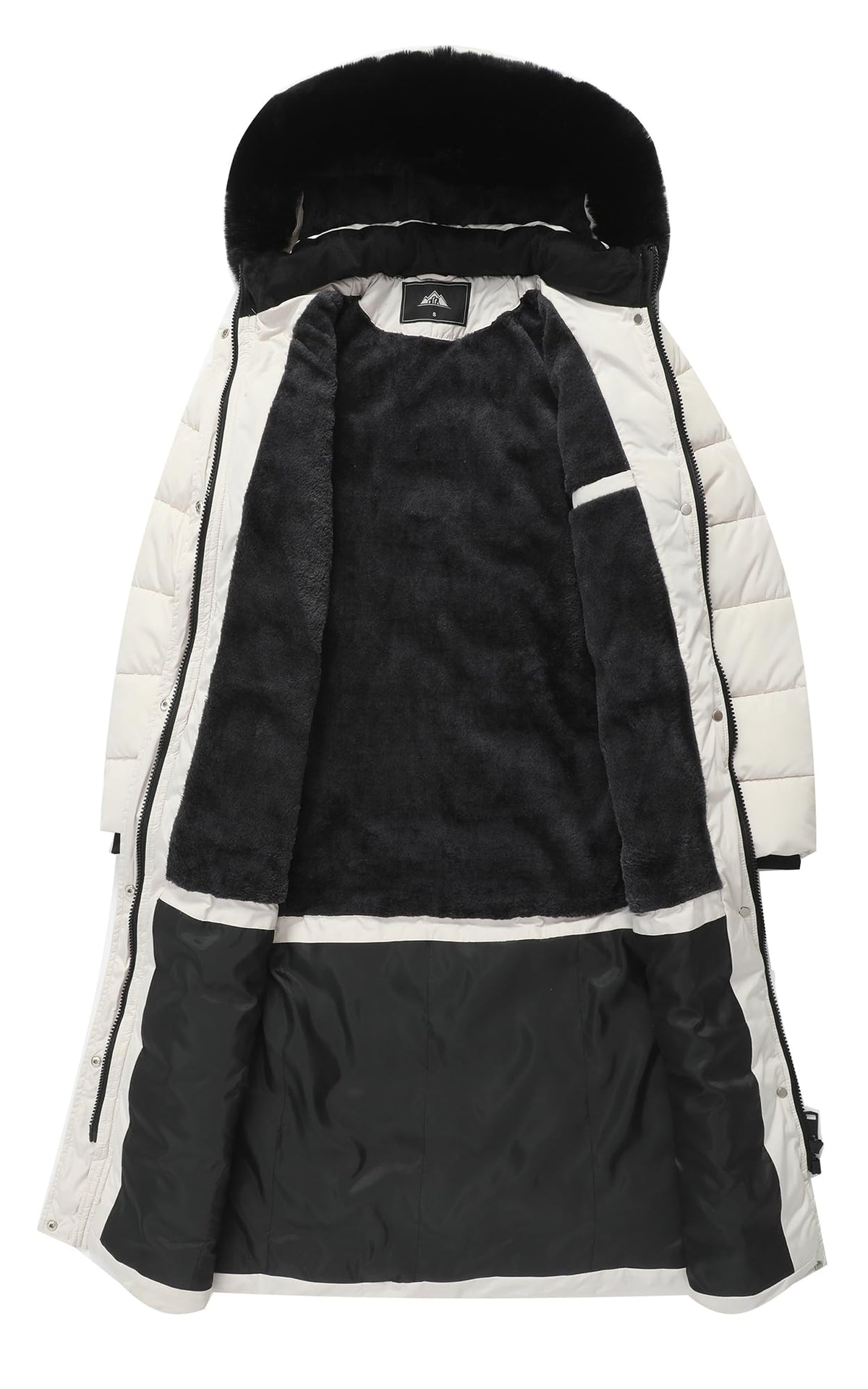 Women's Waterproof Long Winter Down Coats Warm Puffer Jacket Parka
