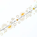 Mailed It Designer Sending Sunshine Packing Tape, Cute Packaging Tape for Small Business Shipping, Bulk Roll 2" x 330 Ft