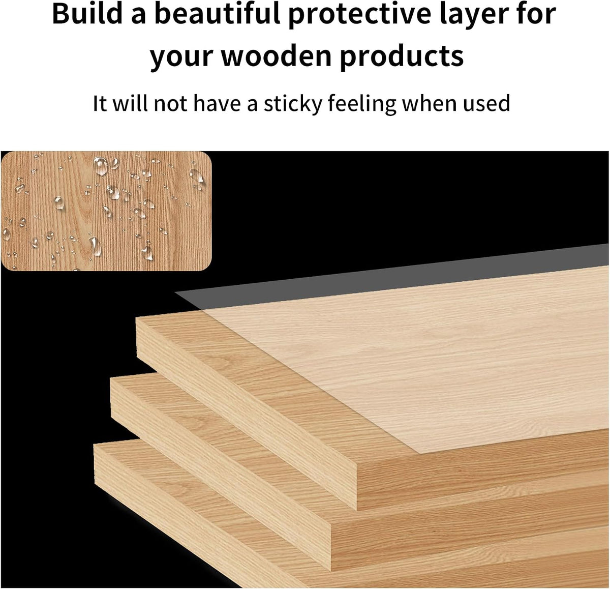 8 oz 100% Natural Pure Tung Oil for Wood Finishing