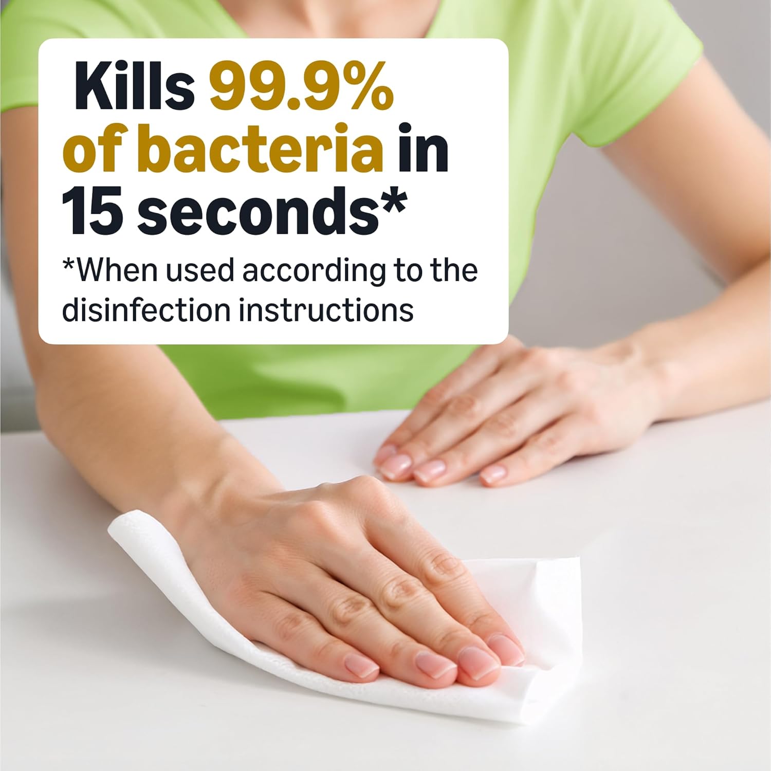 Disinfecting Wipes, Lemon & Fresh Scent, Sanitizes, Cleans, Disinfects, Deodorizes, 340 Count (4 Packs of 85)