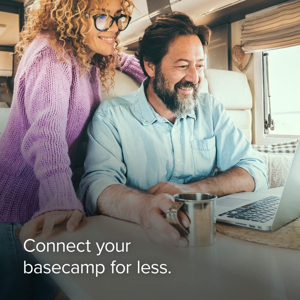 Drive X RV Base - Cell Phone Signal Booster kit | Boosts 4G LTE & 5G for All U.S. Carriers - Verizon, AT&T, T-Mobile