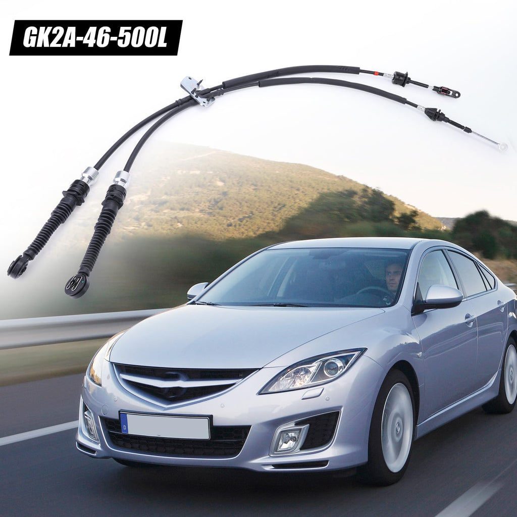 Slakerbe GK2A-46-500L Transmission Shift Control Cable for Mazda 6 2003-08