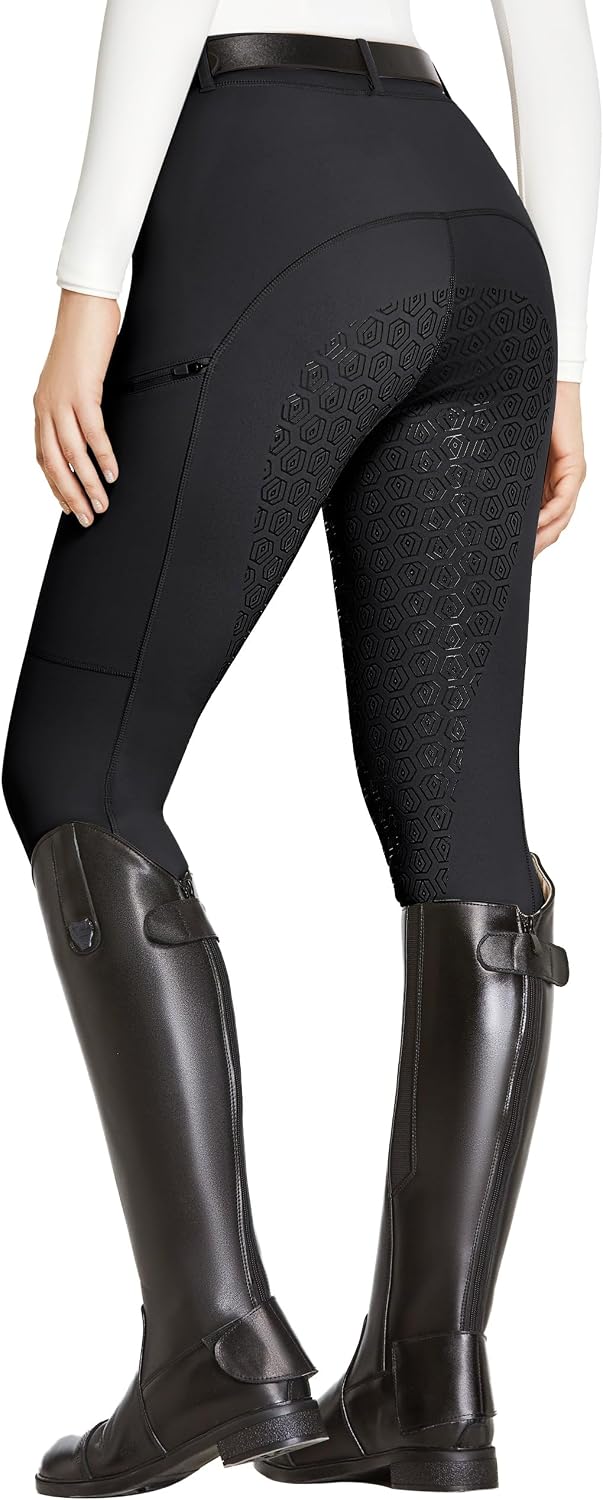 Women's Full Seat Breeches High Waist Horse Riding Pants