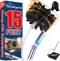 Dryer Vent Cleaner Kit - 15Ft Flexible Lint Remover
