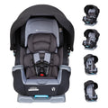 Cover Me 4-in-1 Convertible Car Seat