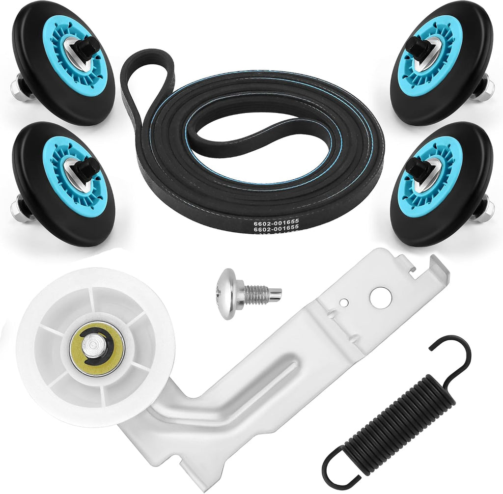 DC97-16782A DC97-16782E for Samsung Dryer Roller Replacement Kit by MIFLUS