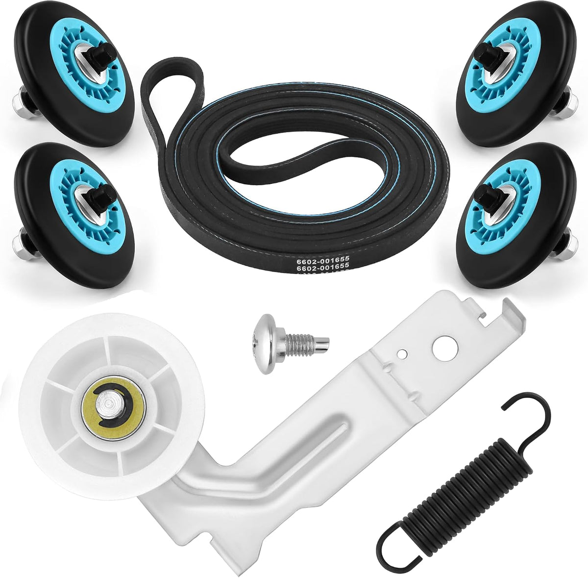 DC97-16782A DC97-16782E for Samsung Dryer Roller Replacement Kit by MIFLUS