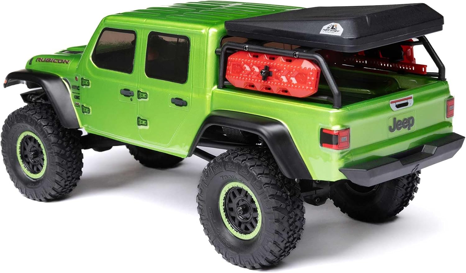SCX24 Jeep Gladiator RC Truck 4WD Rock Crawler Green AXI00005V2T3 | Brushed, RTR Ready-To-Run, Nothing Needed to