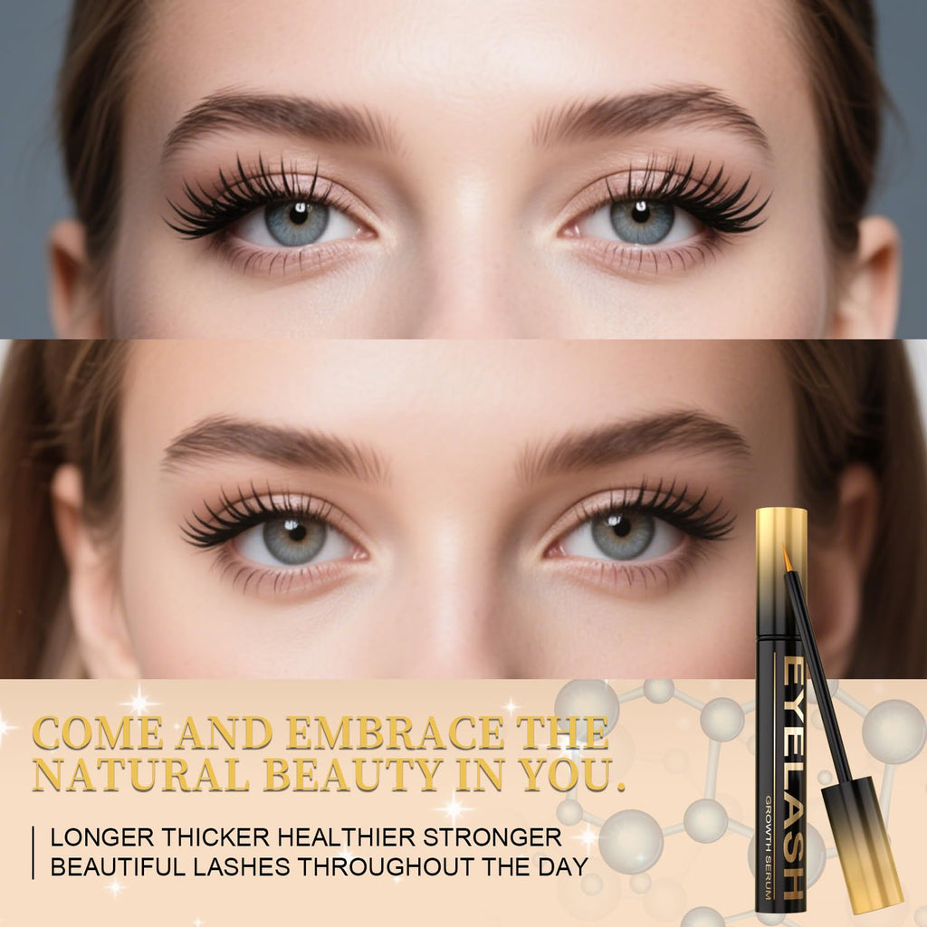 Lash Serum for Eyelash Growth, Premium Lash Enhancing Serum with Advanced Formula Volumizing Longer Fuller and