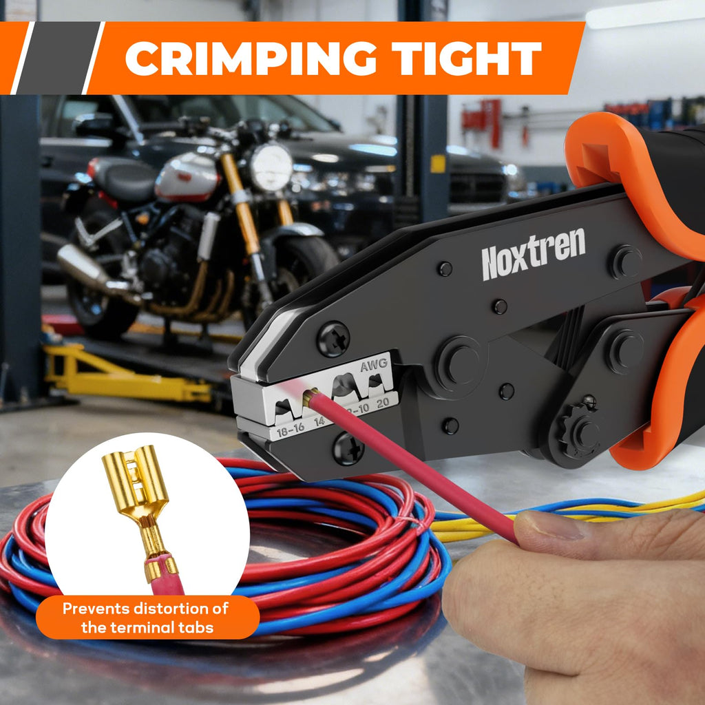 Noxtren Crimping Die for Open Barrel Terminals - 20-10 AWG