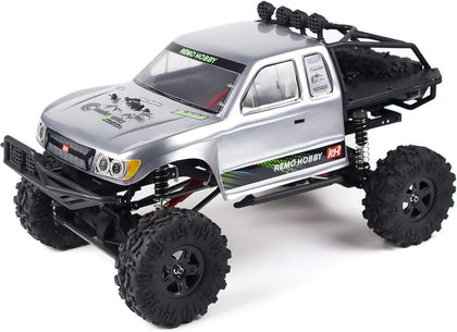 1:10 Scale Rock Crawler 4WD Off-Road Remote Control Truck | 2.4Ghz,Brushed Motor,Waterproof ESC,20-25km/h Speed,.2V